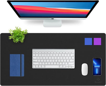 K KNODEL Desk Mat, Dual-Sided Office Desk Pad, Waterproof Desk Mat by K+KNODEL