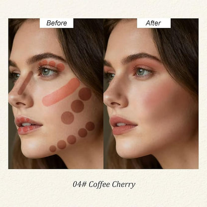 Color Nymph Blush Contour Stick, Double-end Cream Blush & Contour Makeup Stick - Image 5