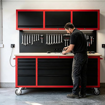 LARBANKE 72" Rolling Tool Chest - Image 2