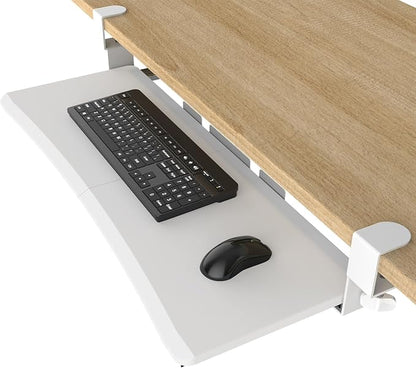 Extra Large Keyboard Tray Under Desk by UPGRAVITY