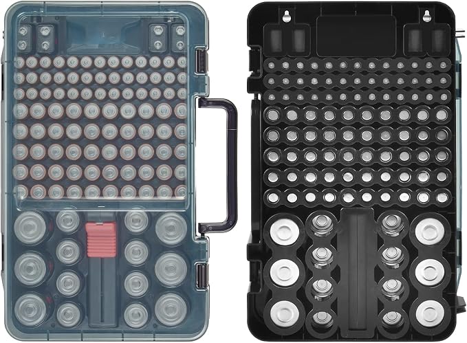 Battery Organizer with Tester, Battery Box Holder - Image 9