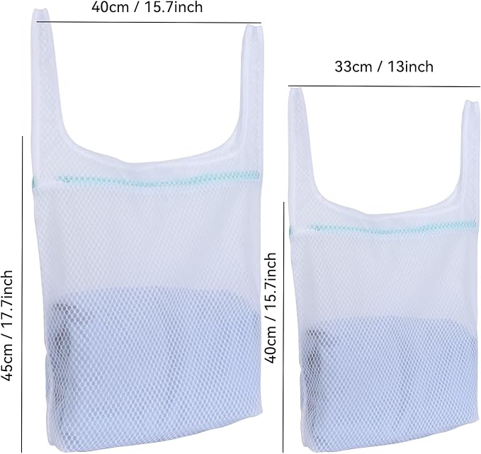 OTraki 2pc Honeycomb Mesh Laundry Bags - Image 4