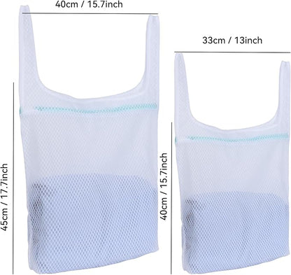OTraki 2pc Honeycomb Mesh Laundry Bags - Image 4