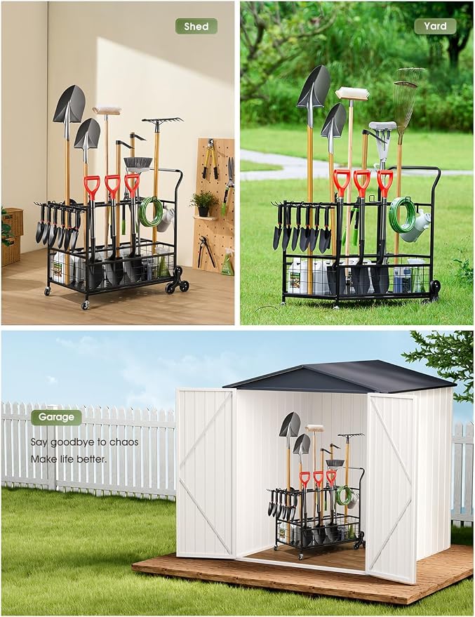 Heavy-Duty Garden Tool Organizer - Image 9