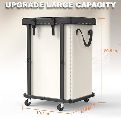 150L Large Fashion Laundry Basket - Image 6