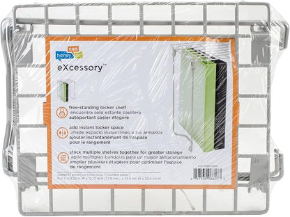 Honey-Can-Do 1-Tier eXcessory Locker Shelf BTS-06607 Silver - Image 4