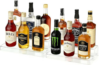 JUESHA 2 Tiers Bar Shelves for Liquor Bottles by Unknown