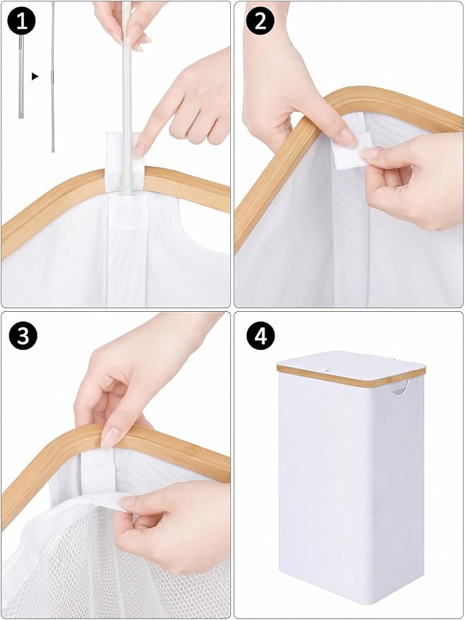 iEGrow 110L Laundry Hamper - Image 4