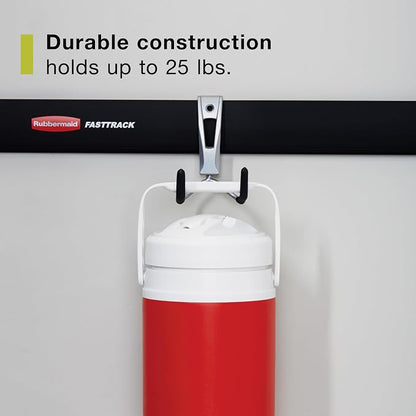 Rubbermaid Fasttrack Cord Hook Garage Organization and Storage Heavy Duty - Image 3