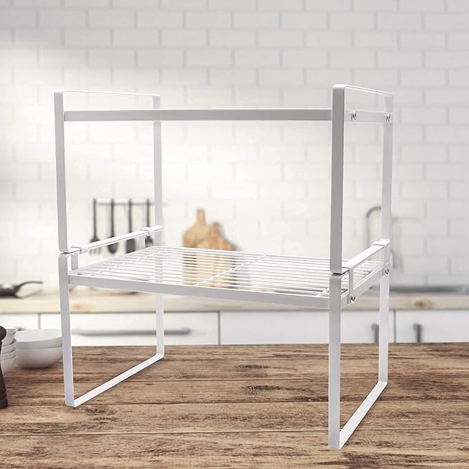 Shantton Cabinet Shelf Organizer, Pantry Shelf Rack - Image 8