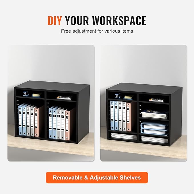 VEVOR Literature Organizers, 12 Compartments Office Mailbox - Image 5