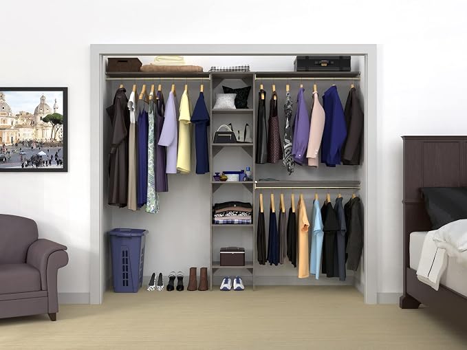 ClosetMaid SuiteSymphony Wood Closet Organizer Kit - Image 9