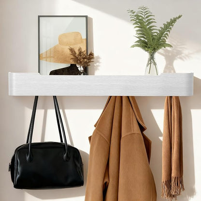 Wall Coat Rack Floating Shelves Modern Coat Rack Wall Mount by FURNAWAY
