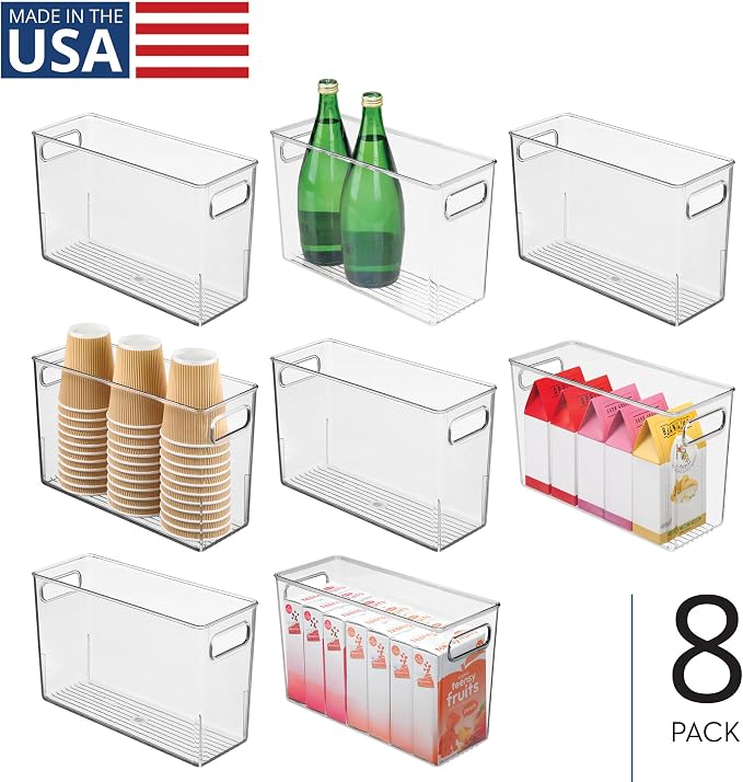 iDesign Tall Plastic Storage Bin - Image 2