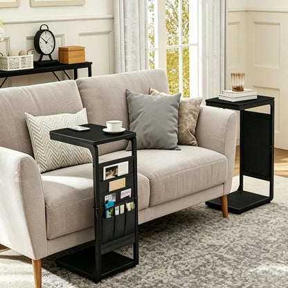 Small Black TV Tray, Trays Table - Image 3