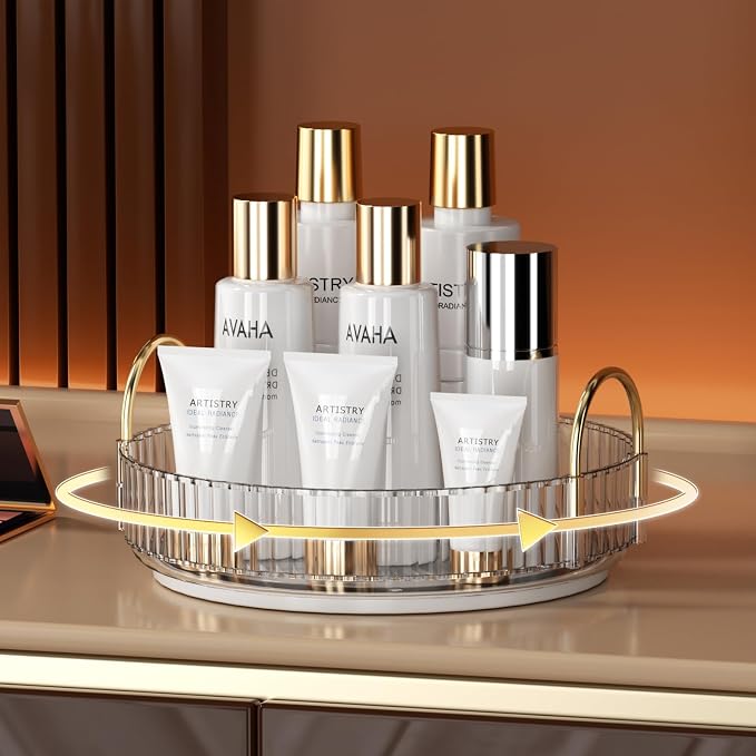 YCIA&DONE 360 Rotating Makeup Organizer and Storage - Image 2