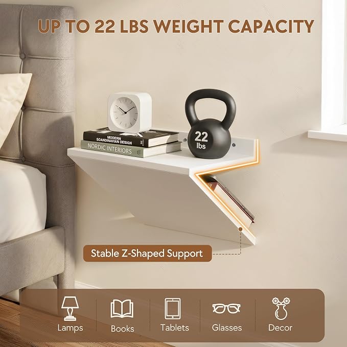 Floating Nightstand Set of 2 - Image 4