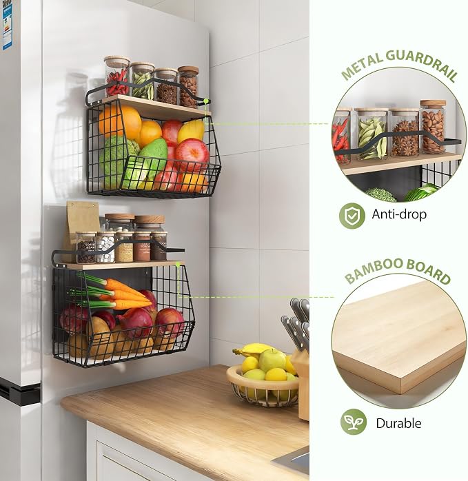 Wawocs Magnetic Shelf for Fridge - Image 3
