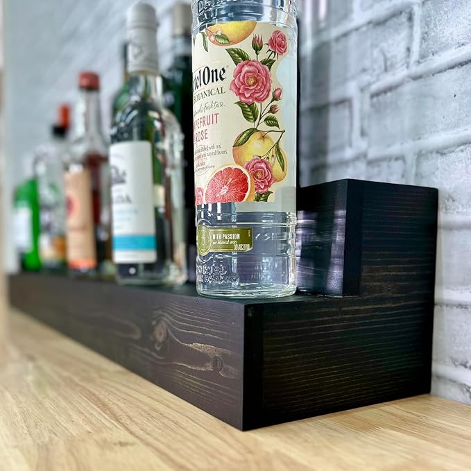 2 Tiered Countertop Liquor Bottle Display Shelf — Holds 26 Bottles Bar - Image 11