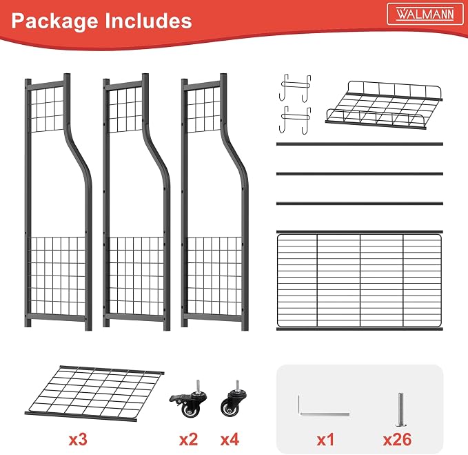WALMANN Garage Golf Bag Storage Organizer Stand, Extra Large Golf Bag Stand - Image 6