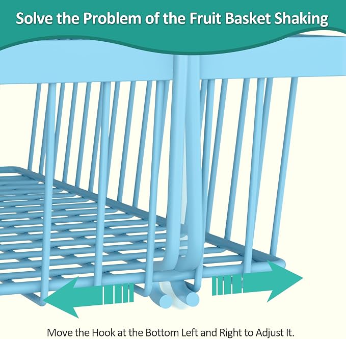 3 Tier Fruit Basket for Kitchen Counter - Image 8