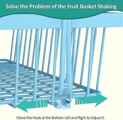 3 Tier Fruit Basket for Kitchen Counter - Image 8