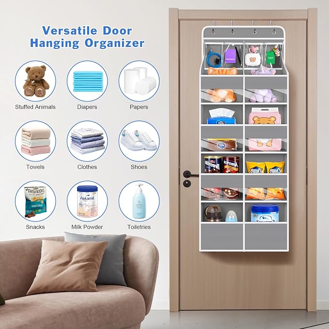 Univivi Upgraded Over the Door Organizer - Image 9
