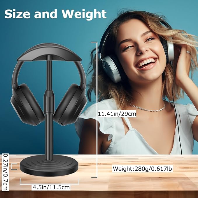 Headphone for Desk Hanger Holder Organizer Keeper Racks Storage Mount Gaming - Image 6