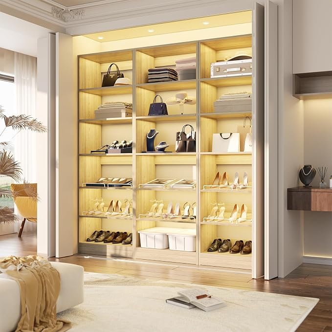Unikito 25” Closet Organizer Systems, Freestanding Shoe Storage Shelves - Image 5