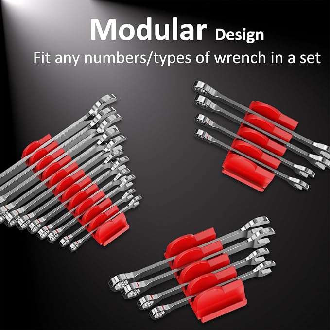 48 pcs Magnetic Modular Wrench Organizers - Image 4