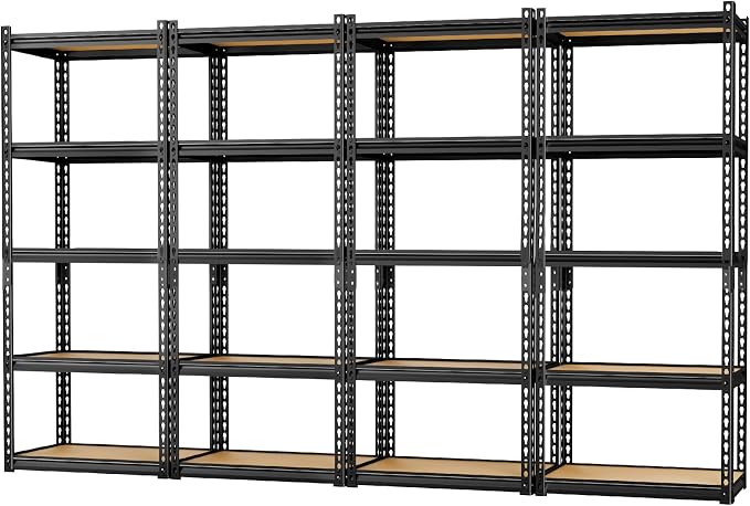 LEVELEVE 5-Tier Storage Shelving Unit, by Enjoyyourlife