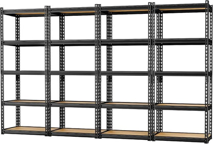 LEVELEVE 5-Tier Storage Shelving Unit, by Enjoyyourlife