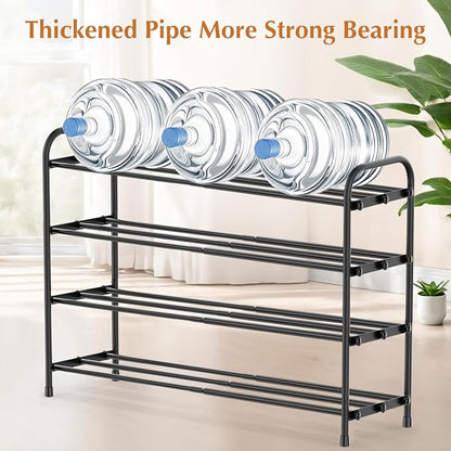 INSMART 4-Tier Expandable Shoe Rack, Stackable and Adjustable Shoes Organizer - Image 5