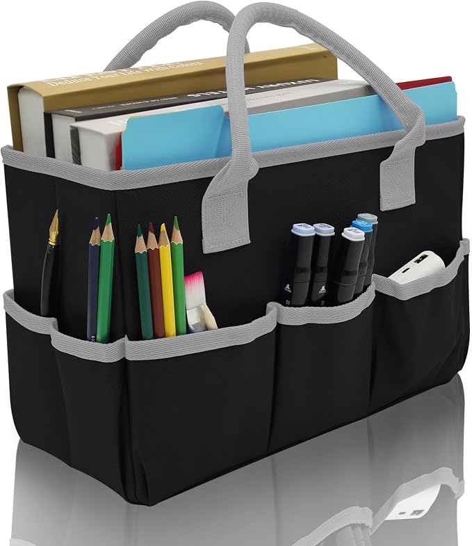 Cupohus Art Organizer Craft Storage Tote Bag by Cupohus