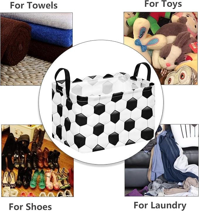 Boys Gifts Storage Basket Foldable Laundry/Toy Organizer Bin Waterproof Towel - Image 4