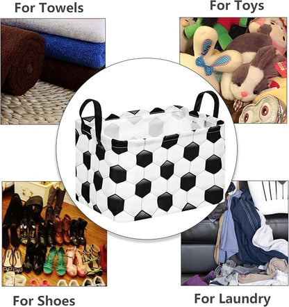 Boys Gifts Storage Basket Foldable Laundry/Toy Organizer Bin Waterproof Towel - Image 4