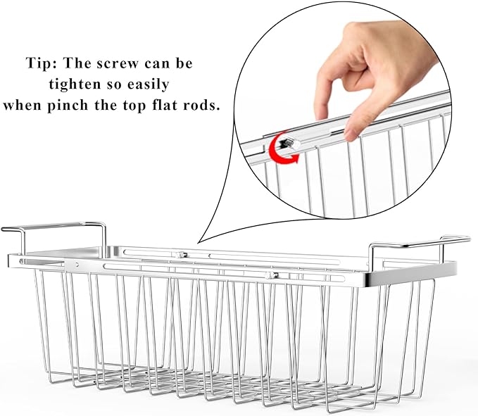 Orgneas Freezer Baskets for Chest Freezer, Capacity Expandable Deep Freezer - Image 6