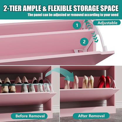 Xixini Shoe Storage Cabinet for Entryway - Image 4