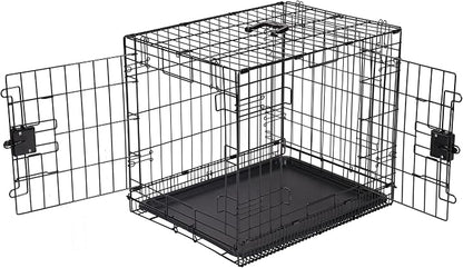 Amazon Basics Durable, Foldable Metal Wire Dog Crate by AmazonBasics