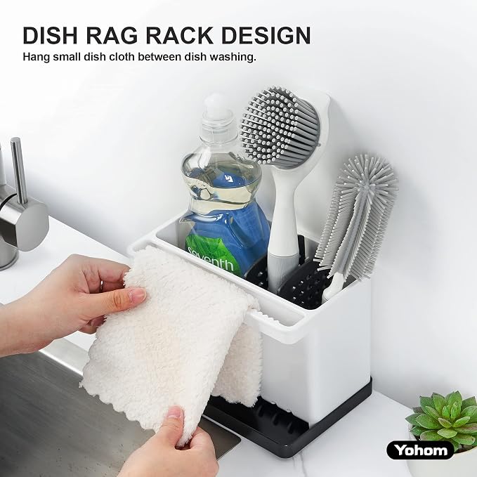 YOHOM Kitchen Sponge Brush Holder - Image 5