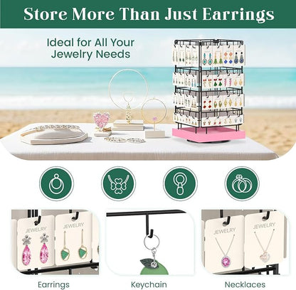EsLuker.ly Rotating Earring Display Holder Stand - Image 3