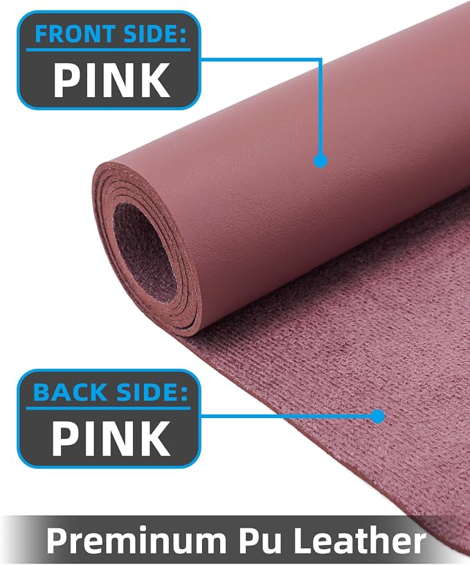 PULeather Non-Slip Desk Mat, Large Mouse Pad & Laptop Desk Pad - Image 2