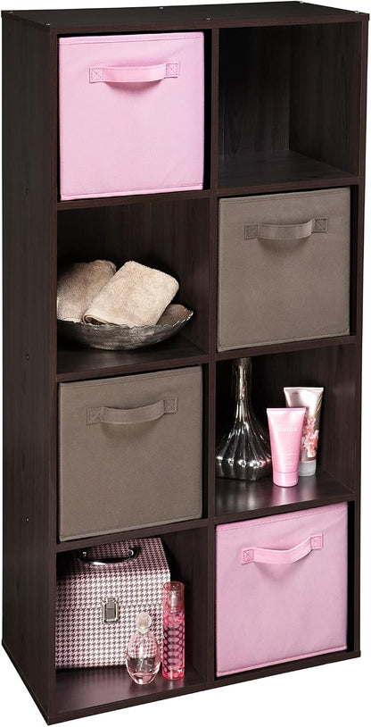 ClosetMaid Cubeicals 8 Cube Storage Shelf Organizer Bookshelf, Vertical or - Image 4