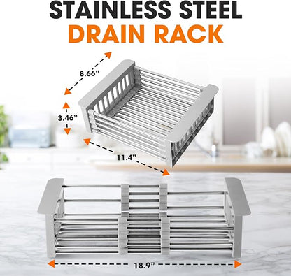 Cheer Collection Sink Drying Rack - Image 3