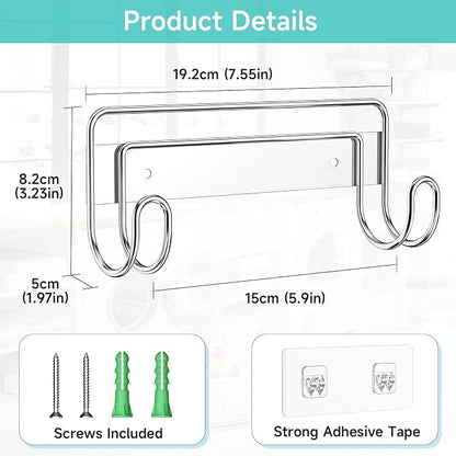 Ironing Board Hanger Wall Mount, Ironing Board Holder - Image 5