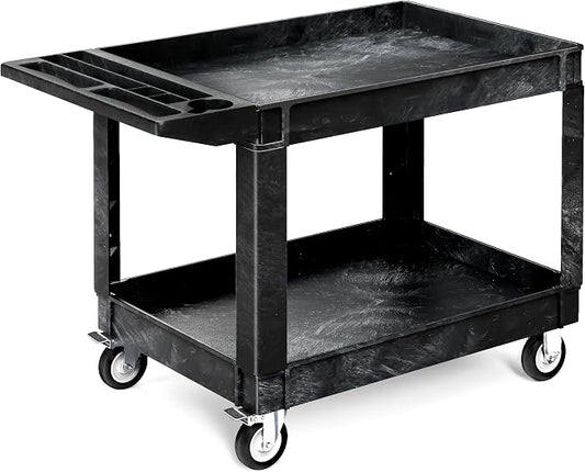 YITAHOME Utility Cart on Wheels, 550 lbs Capacity, 45 x 25 Inch Rolling Work by YITAHOME