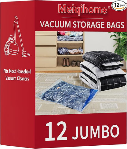 MEIQIHOME Vacuum Storage Bags, Space Saver Sealer Bags, Vacuum seal bags by MEIQIHOME