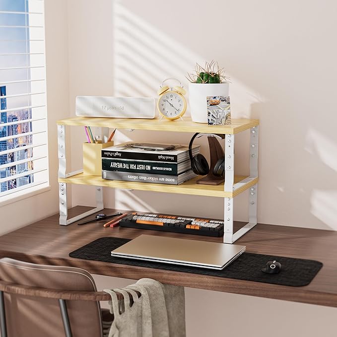 Adjustable Metal Shelving Unit, Stackable & Expendable Storage Rack - Image 5