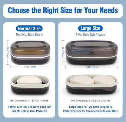 Travel Soap Container, Leakproof Soap Box, Travel Soap Holder - Image 5