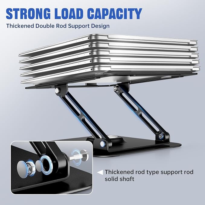 Laptop Stand for Desk, Adjustable Computer Stand - Image 4